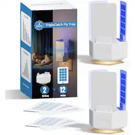 2-Pack 360° Ultrasonic Mouse Repellent,Uses multiple ultrasonic frequencies to repel mice and other rodents, No Poisons