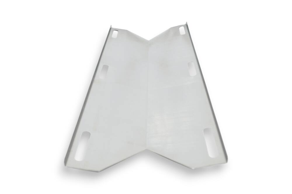Alt View 3. Appliance Factory Parts - Appliance Factory Parts - 2607 STAINLESS STEEL HEAT PLATE.