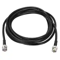 Front. Unique Bargains - 6G-SDI BNC M/M 75 Ohm RG59 Coaxial Video Jumper Cable for Camera Surveillance, Supports HD-SDI/3G/6G-SDI/4K/8K - Black.