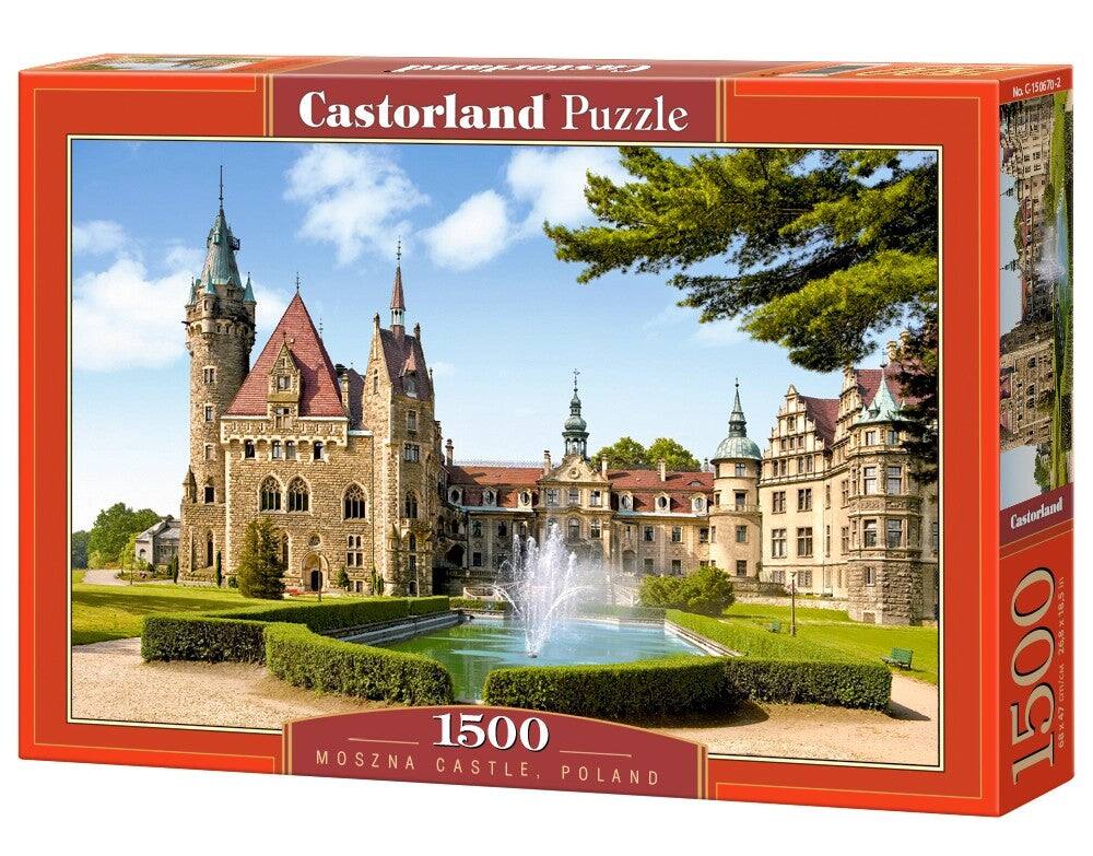 Castorland Puzzle G150670-2 No 1500 MOSZNA CASTLE, POLAND 268k 18.5in 185 68x47 cm/cas