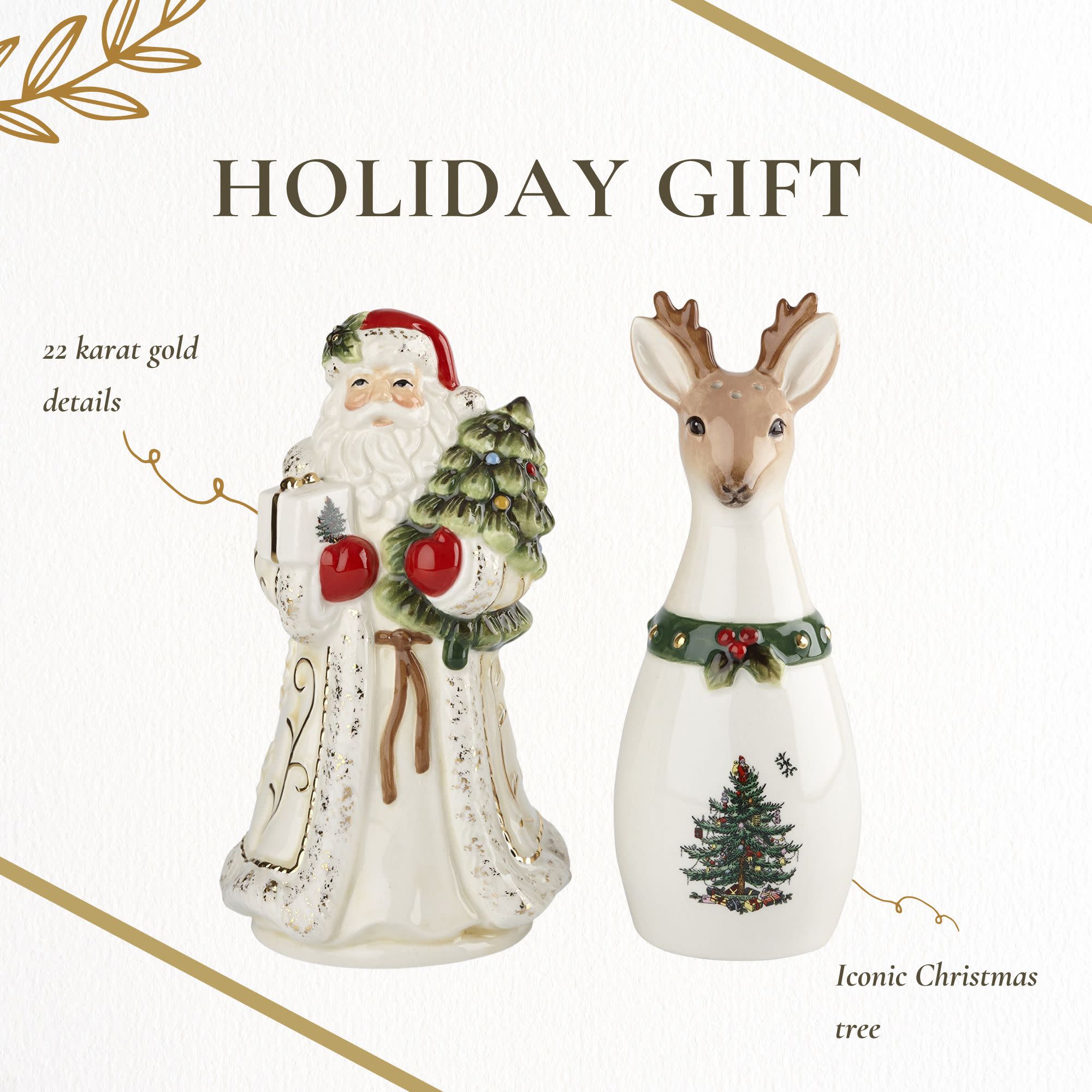 HOLIDAY GIFT

22 karat gold details

Iconic Christmas tree