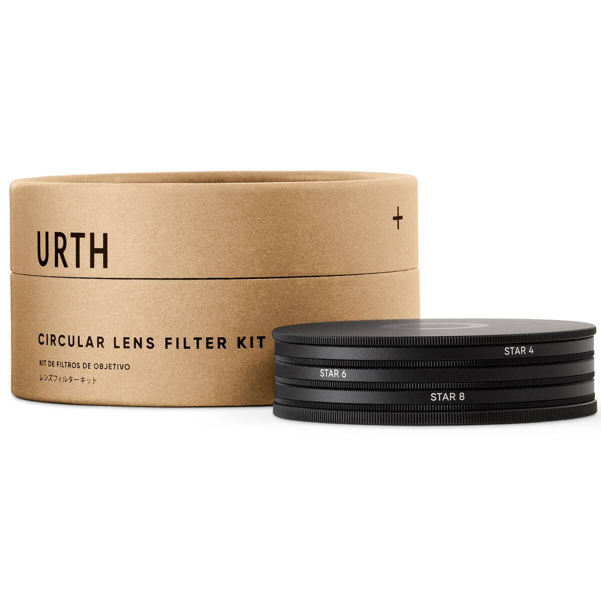 URTH CIRCULAR LENS FILTER KIT CIT DE FILTROS DE OBJETIVO STAR 6 STAR 8 STAR 4