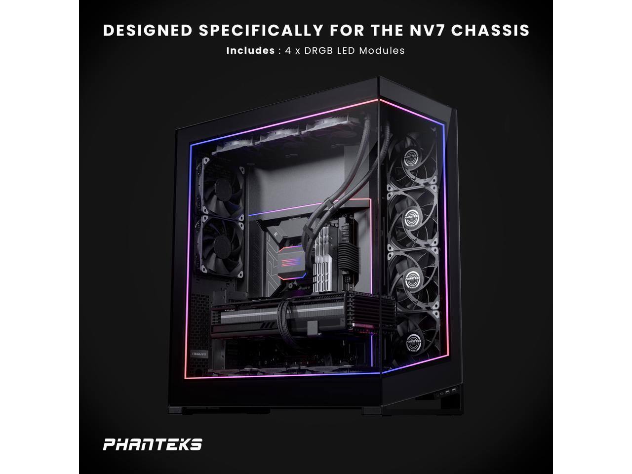 DESIGNED SPECIFICALLY FOR THE NV7 CHASSIS  
Includes: 4 x DRGB LED Modules  

PHANTEKS