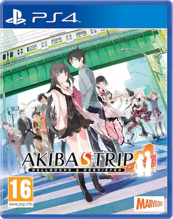 PS4
17
AKIBA STRIP HELLBOUND & DEBRIEFED™ 16 www.pegi.info
MARVELOUS! - T (Teen 13+)