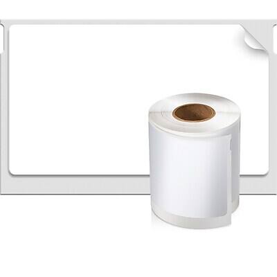 Back. DYMO - LabelWriter 30326 Multi-Purpose Labels, 3-1/10" x 1-4/5", Black on White, 150 Labels/Roll (30326) - Black On White.