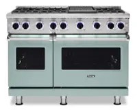 Viking - VGR Freestanding 7 Series Gas 48" Range - Splash - Front_Zoom