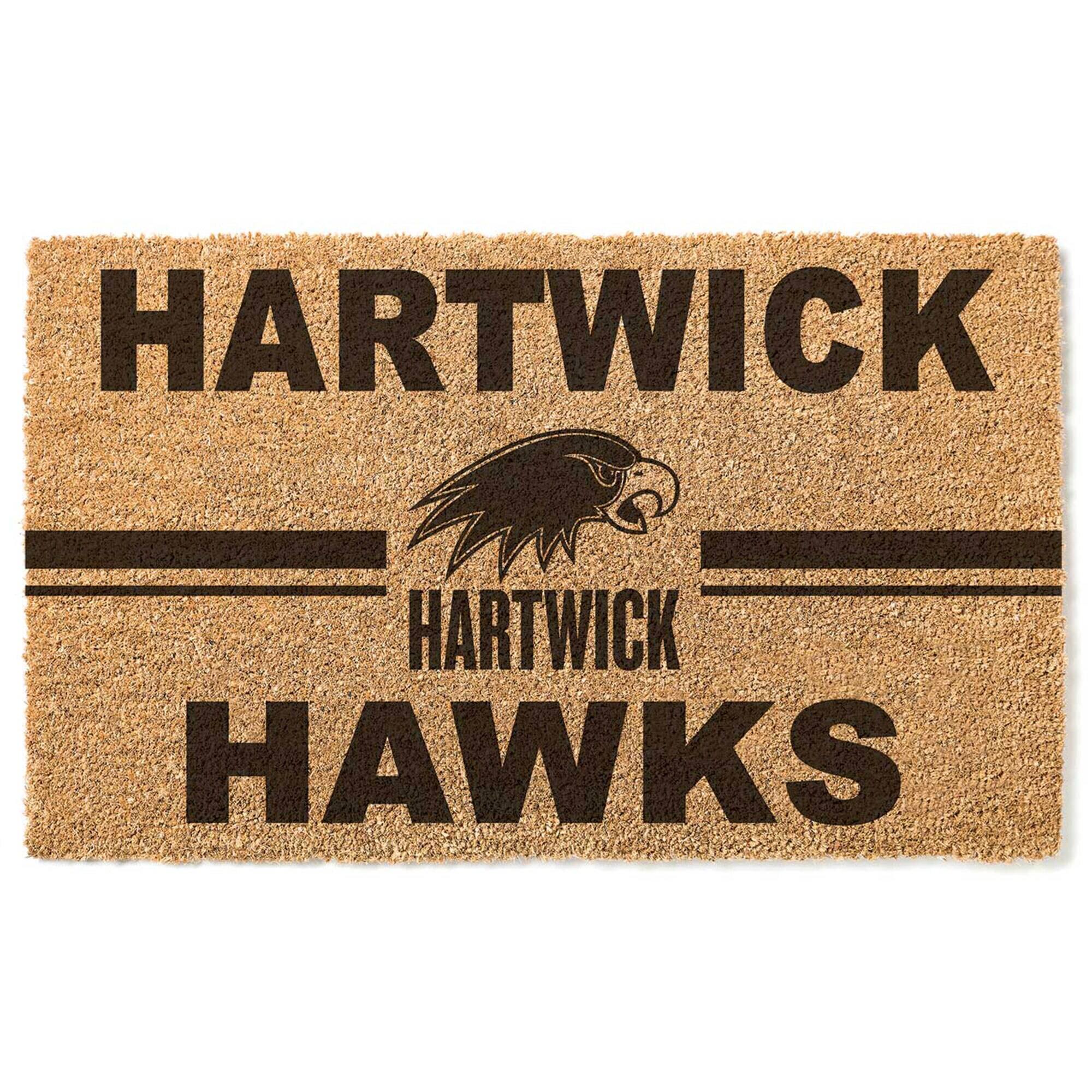 Hartwick College Hawks 18" x 30" Team Logo Doormat