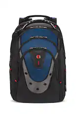 Front. SwissGear - Ibex Backpack for 17'' Laptop - Blue.