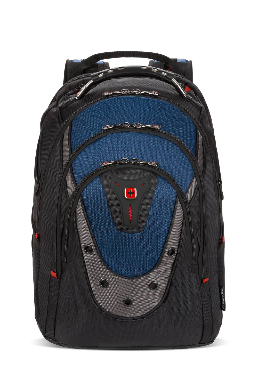 Front. SwissGear - Ibex Backpack for 17'' Laptop - Blue.