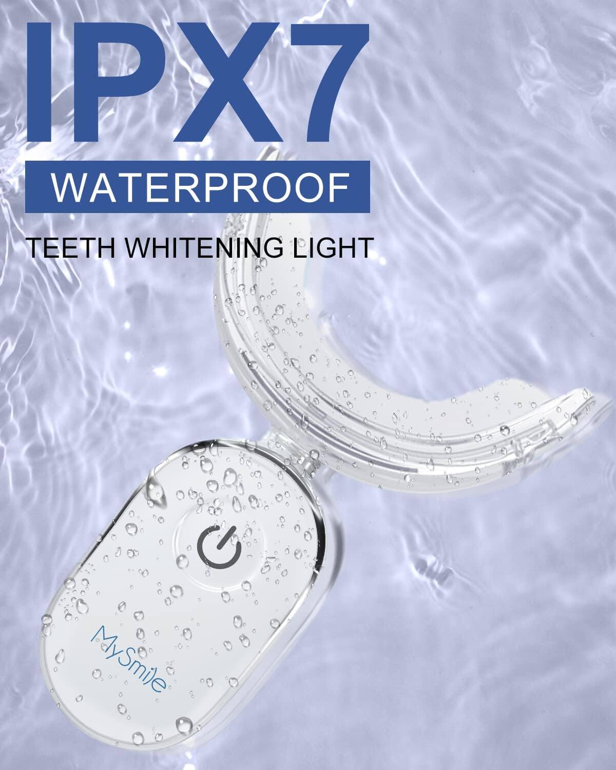 IPX7 WATERPROOF TEETH WHITENING LIGHT MySmile