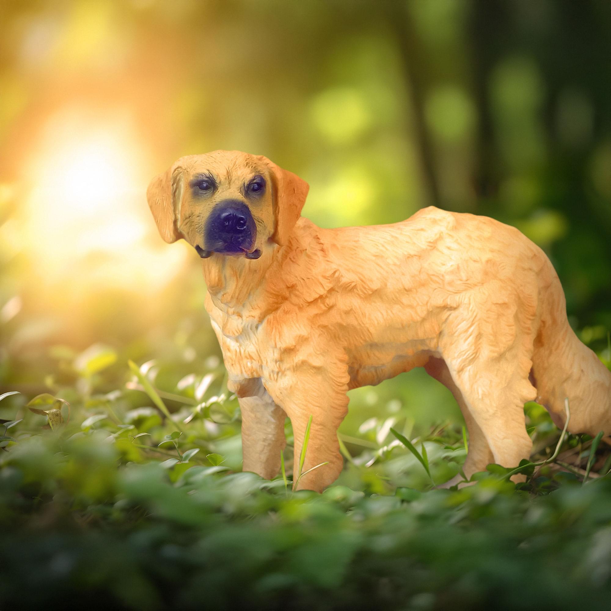 Alt View 10. Breyer - CollectA Cats & Dogs Collection Miniature Figure | Golden Retriever - Brown.