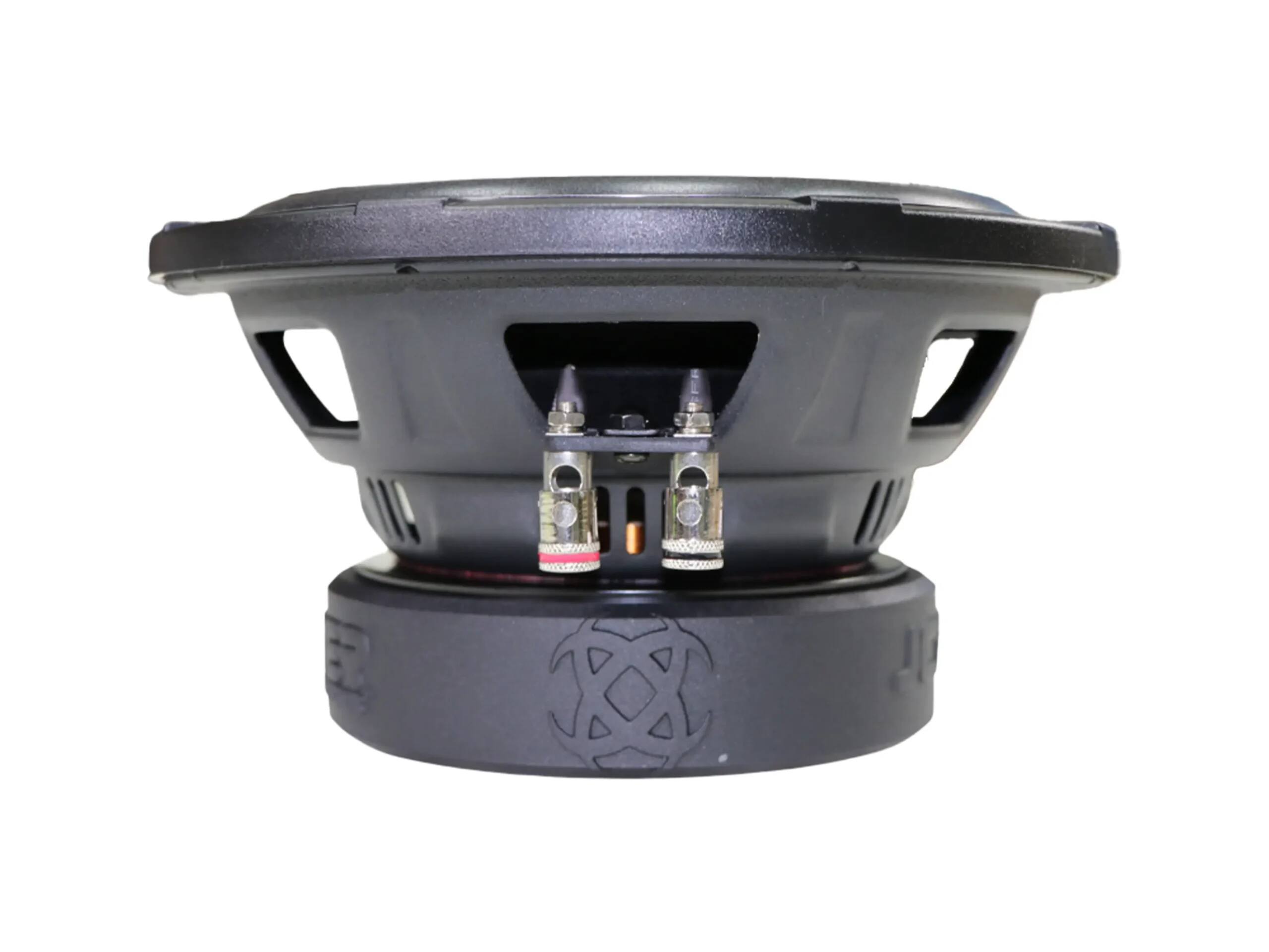 Back. JCPower Audio Systems - RS-Series 8" 700 Watt Dual 4-ohm Subwoofer - Black.