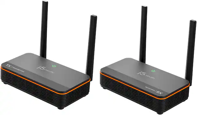 TX TRANSMITTER j5 create
RECEIVER / RX