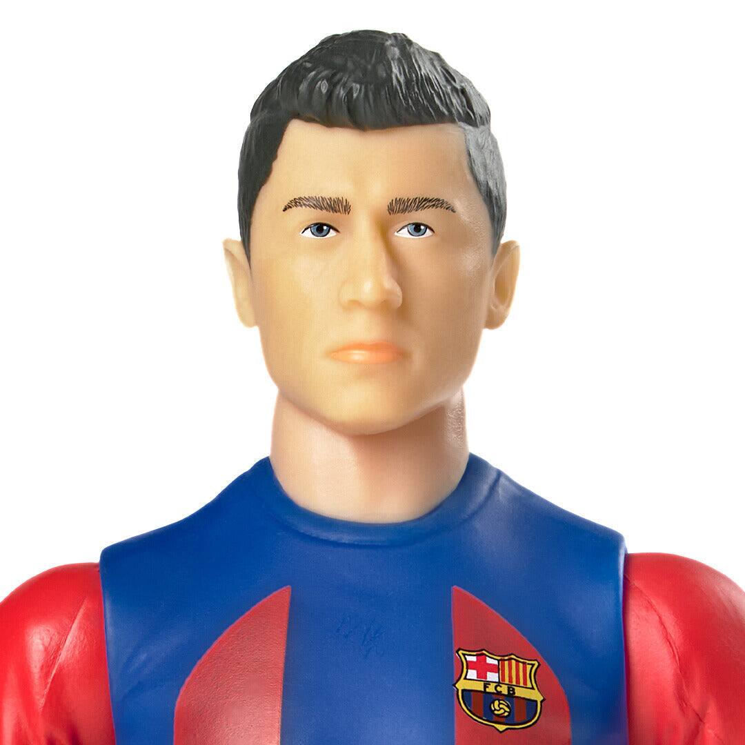 Alt View 3. Banbo Toys - Banbo Toys SOCKERS FC Barcelona Robert Lewandowski 8" Collectible Soccer Action Figure.