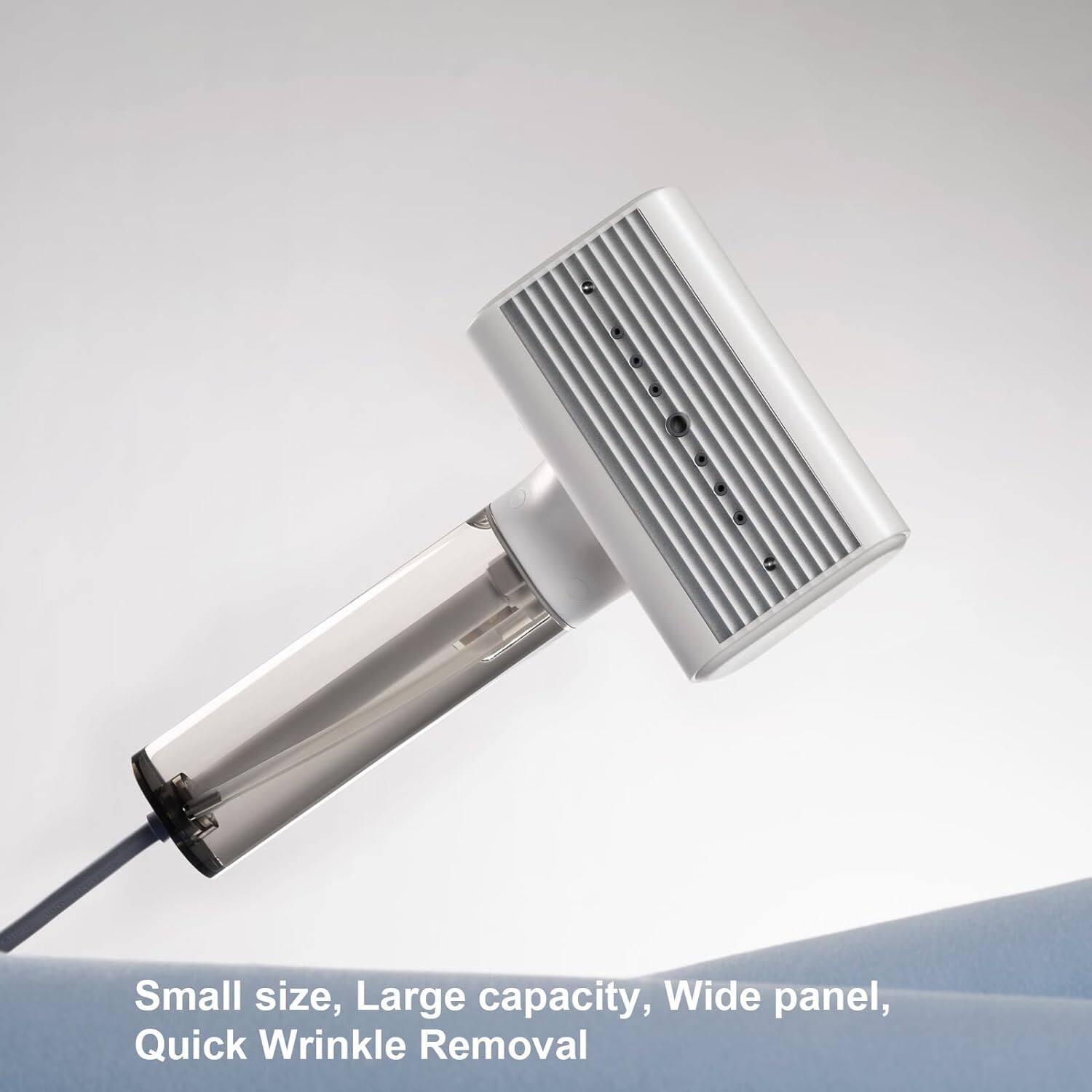 Small size, Large capacity, Wide panel, Quick Wrinkle Removal