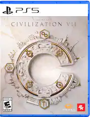 PS5 Sid Meier's Civilization VII. Everyone 10+. ESRB T. 2K Firaxis Games.