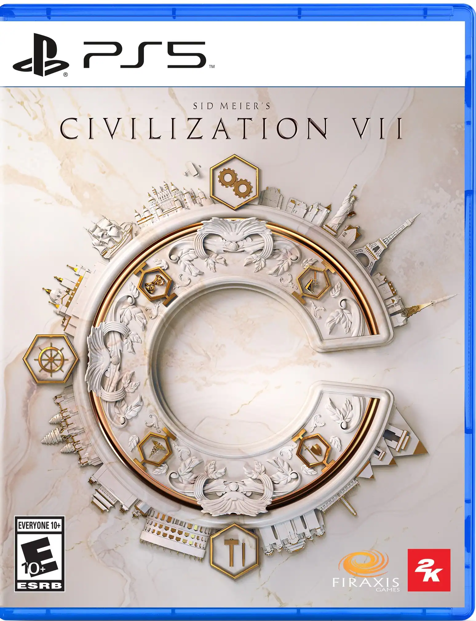 PS5 Sid Meier's Civilization VII. Everyone 10+. ESRB T. 2K Firaxis Games. - E10+ (Everyone 10+)