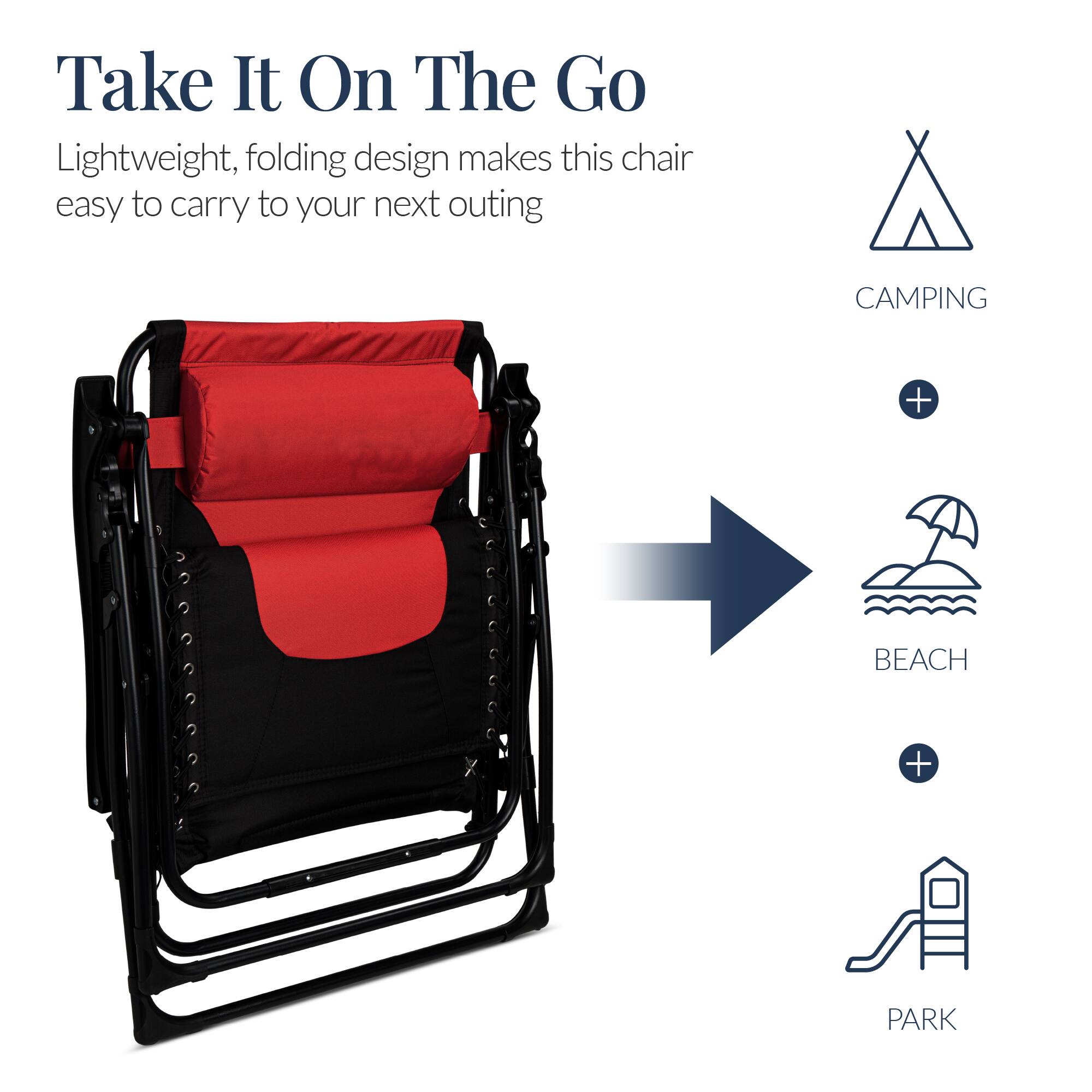 Take It On The Go

Lightweight, folding design makes this chair easy to carry to your next outing

CAMPING + BEACH + PARK