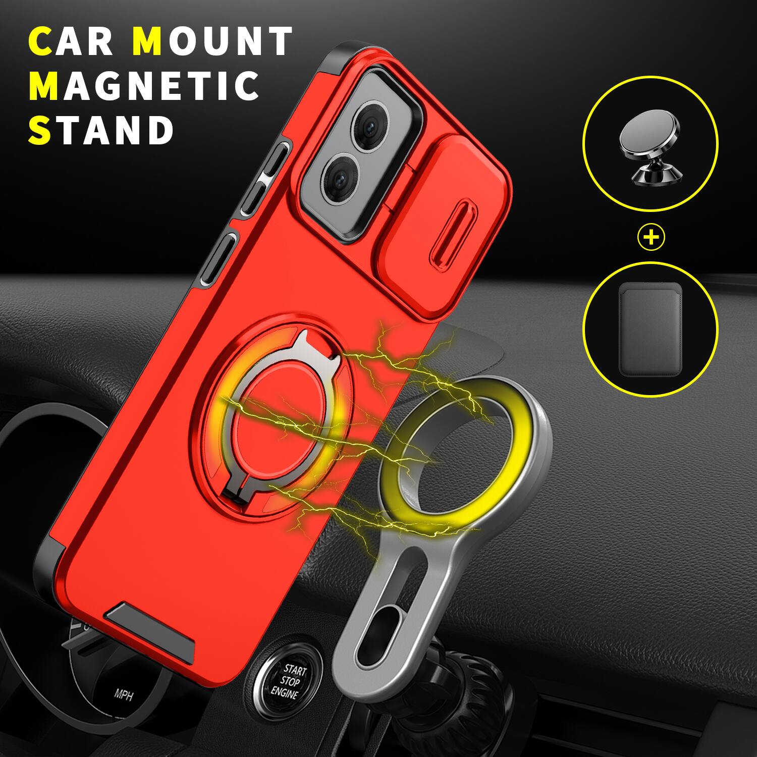 CAR MOUNT MAGNETIC STAND

MPH

START STOP ENGINE