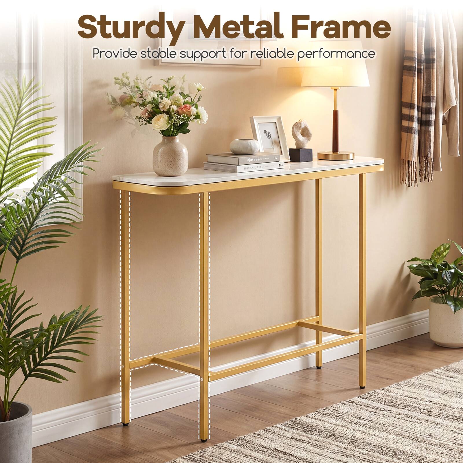 Sturdy Metal Frame  
Provide stable support for reliable performance