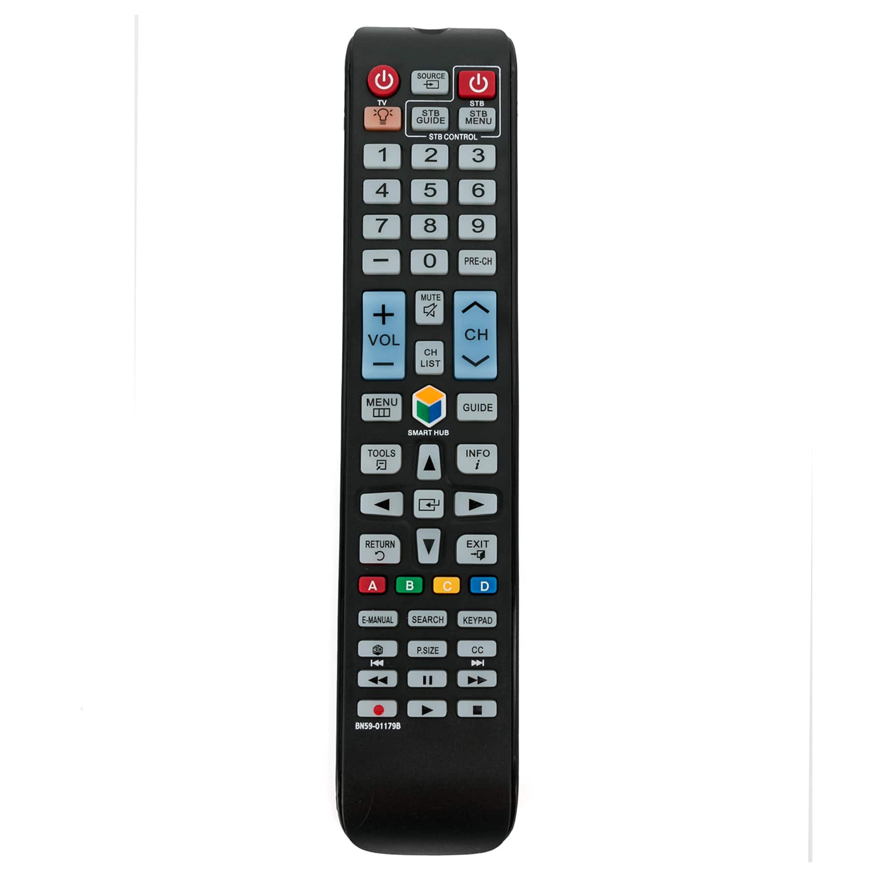 ALLIMITY - BN59-01179B Replacement Remote, Fit for Samsung LED TV UN78HU9000FXZA UN75H7100AFXZA UN65HU9000FXZA UN60H7150AFXZA - Black