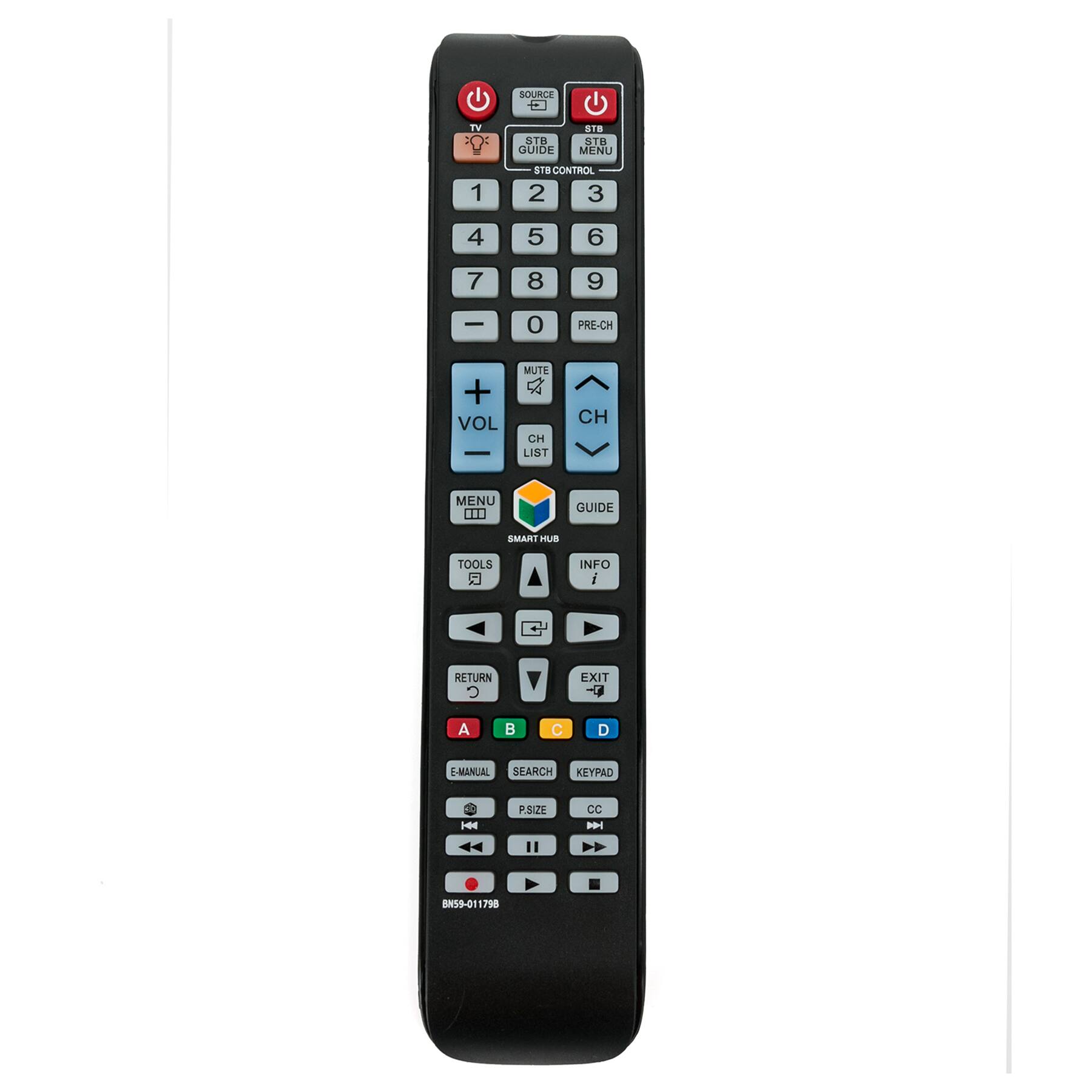 ALLIMITY - BN59-01179B Replacement Remote, Fit for Samsung LED TV UN78HU9000FXZA UN75H7100AFXZA UN65HU9000FXZA UN60H7150AFXZA - Black