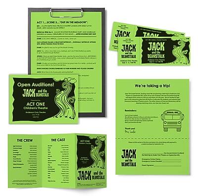 **ACT 1, SCENE 3: OUT IN THE MEADOW**

*JACK* and the BEANSTALK

*JACK* and the BEANSTALK

**Open Auditions!**
*JACK* and the BEANSTALK
ACT ONE
Children's Theatre

**We're taking a trip!**
*JACK* and the BEANSTALK

**THE CREW**
*JACK* and the BEANSTALK

**THE CAST**
*JACK* and the BEANSTALK

**ACT ONE**
*JACK* and the BEANSTALK