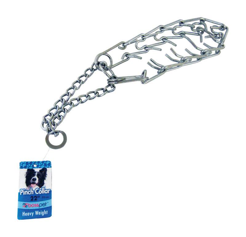 Pinch Collar 22" Heavy Weight  
boss pet