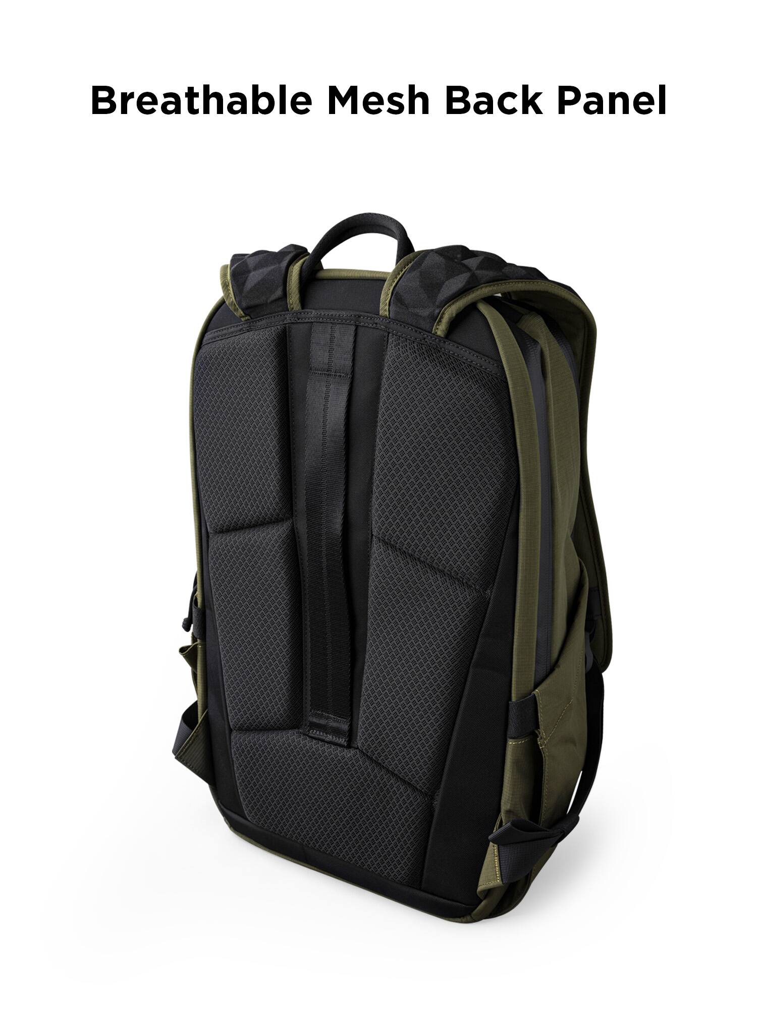Breathable Mesh Back Panel