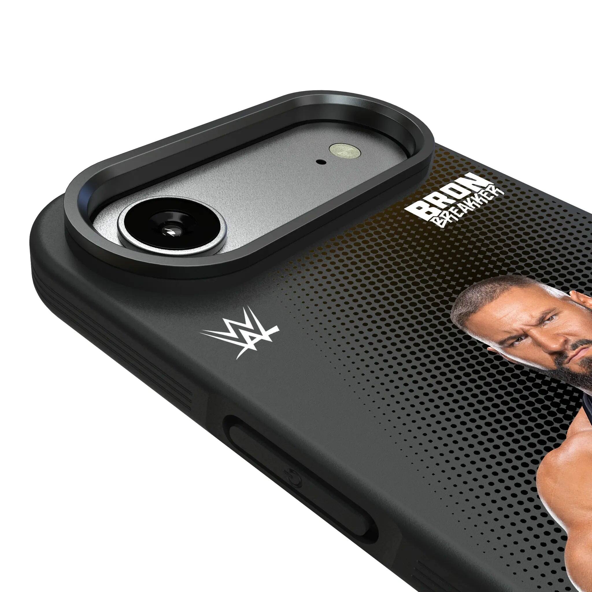 Left. Keyscaper - WWE Superstar Bump Phone Case - Apple iPhone Air - Bron Breakker.