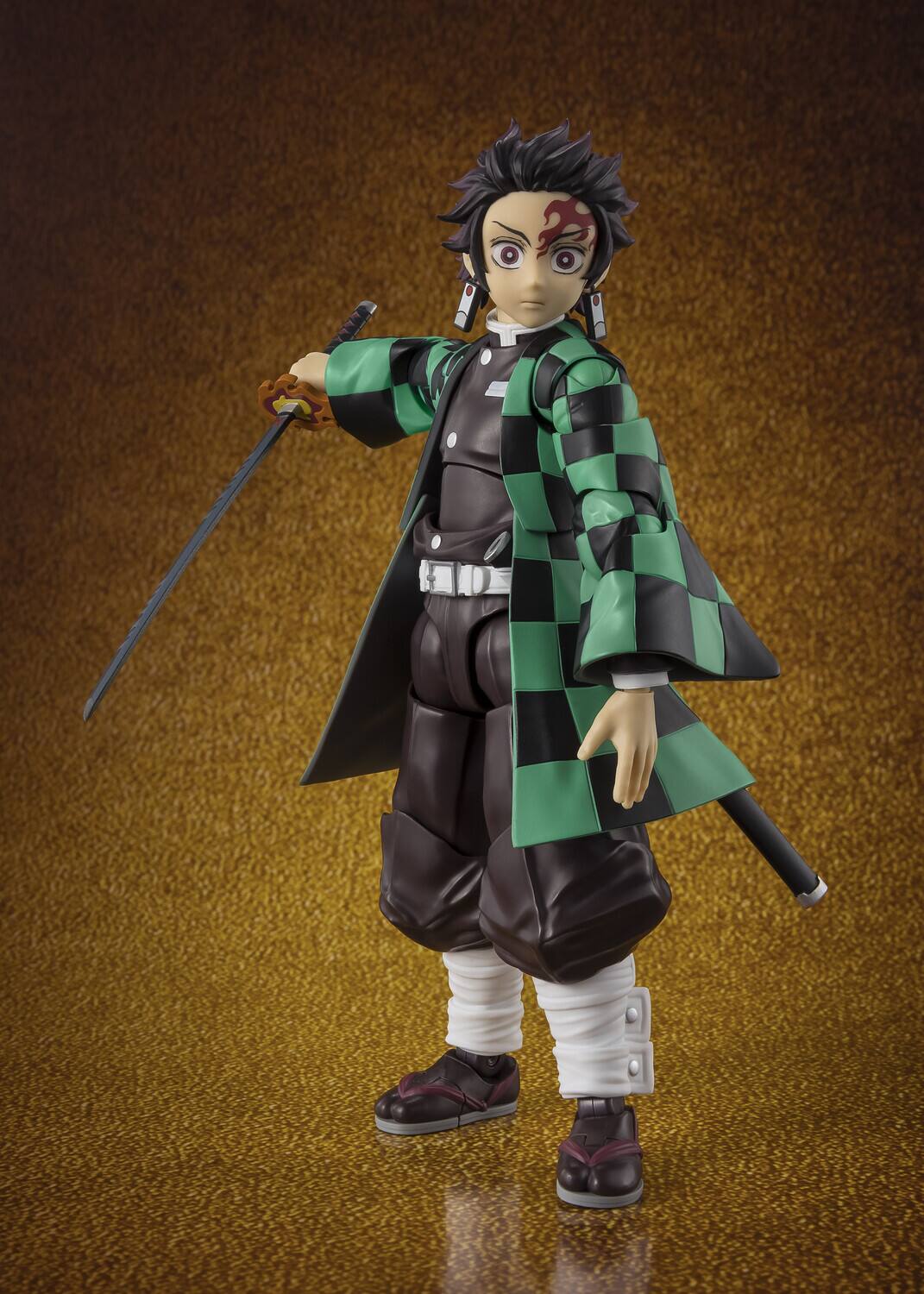 Alt View 4. PopMarket - Tamashii Nations - Demon Slayer -  S.H.Figuarts - Tanjiro Kamado Final Battle in the Infinity Castle - COLLECTIBLES - Multicolor.