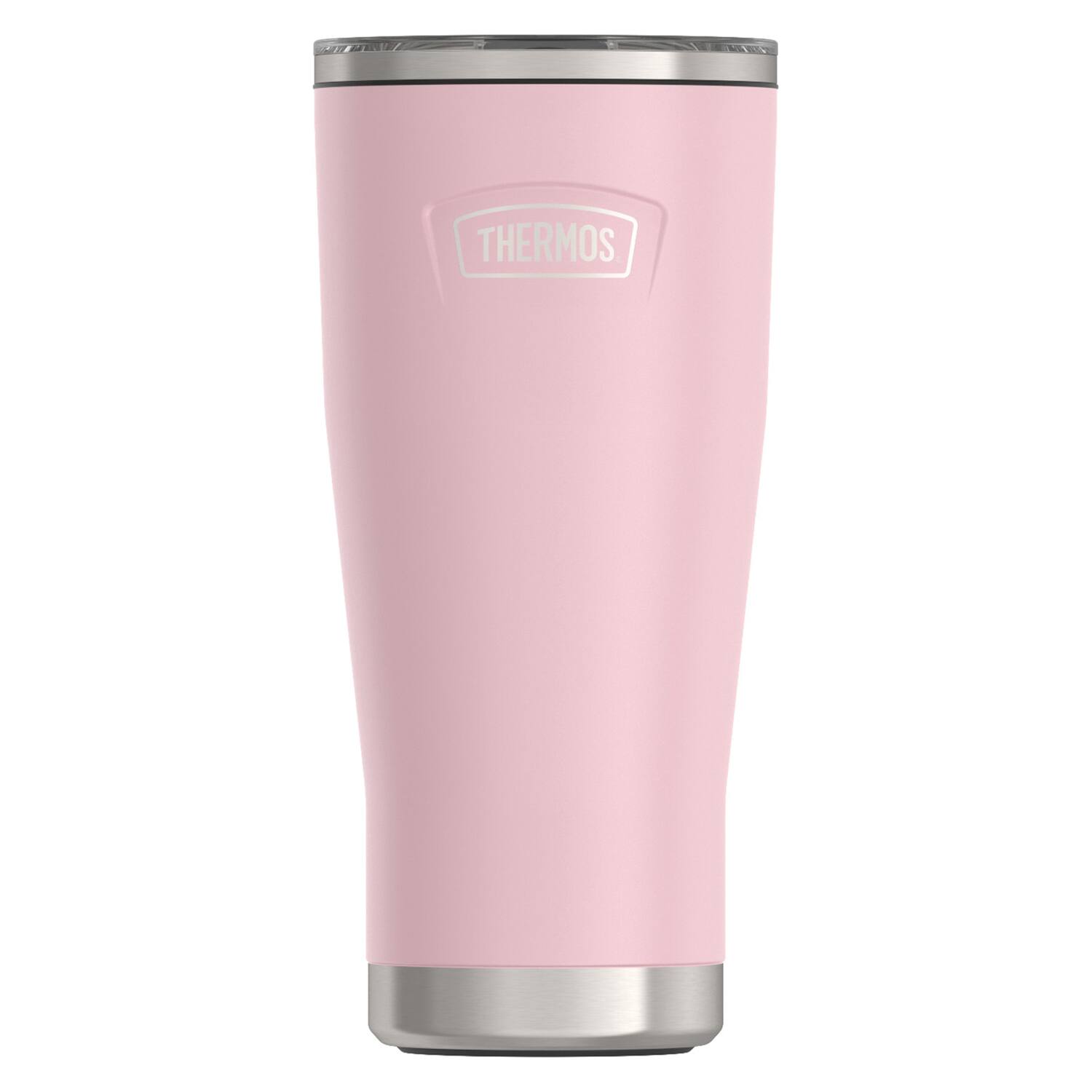 Back. Thermos - Thermos 24. oz Icon Insulated Stainless Steel Tumbler - Sunset Pink - Sunset Pink.