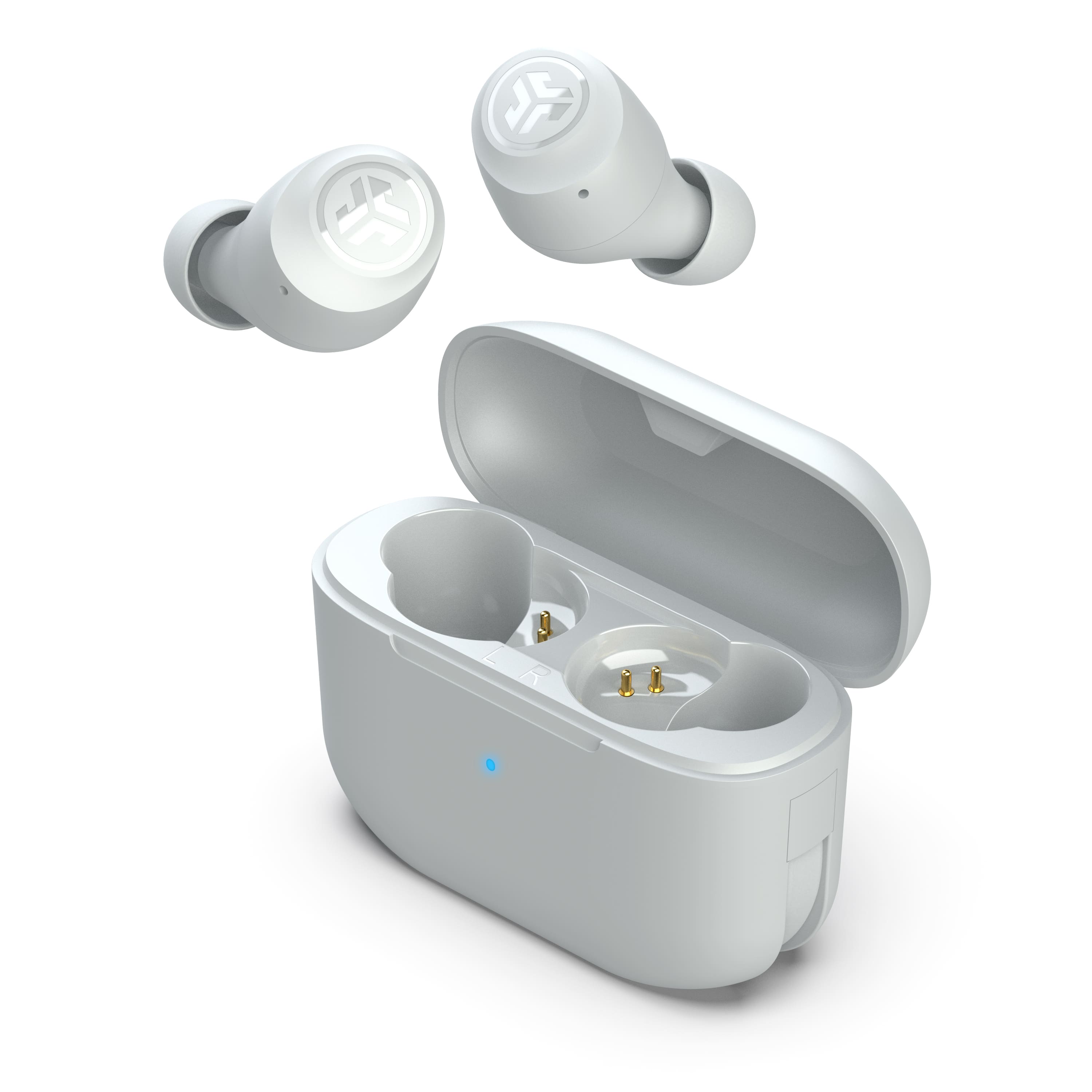 JLab - GO Air Pop True Wireless Earbuds - Cloud White