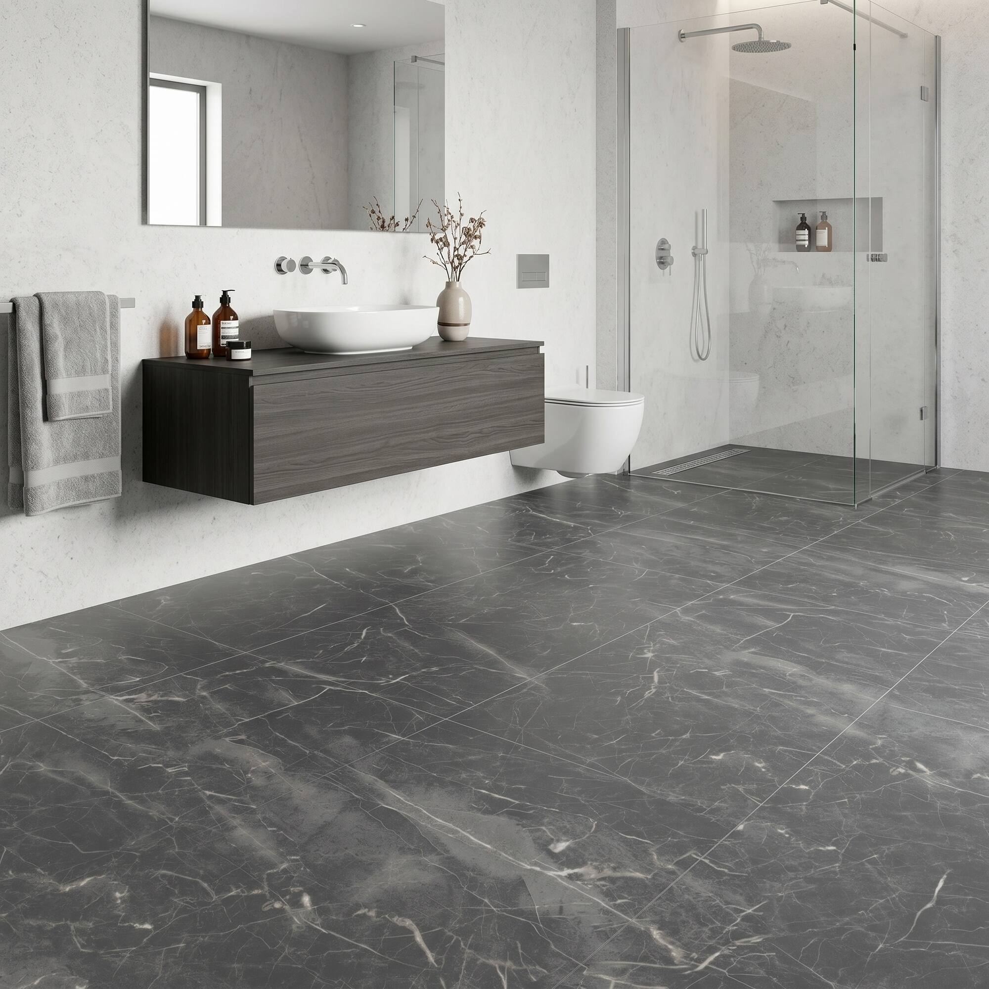 Alt View 3. Boyel Living - 1-Pack 24-in x 24-in Natural Peel and Stick PVC Wall Panel - Natural.