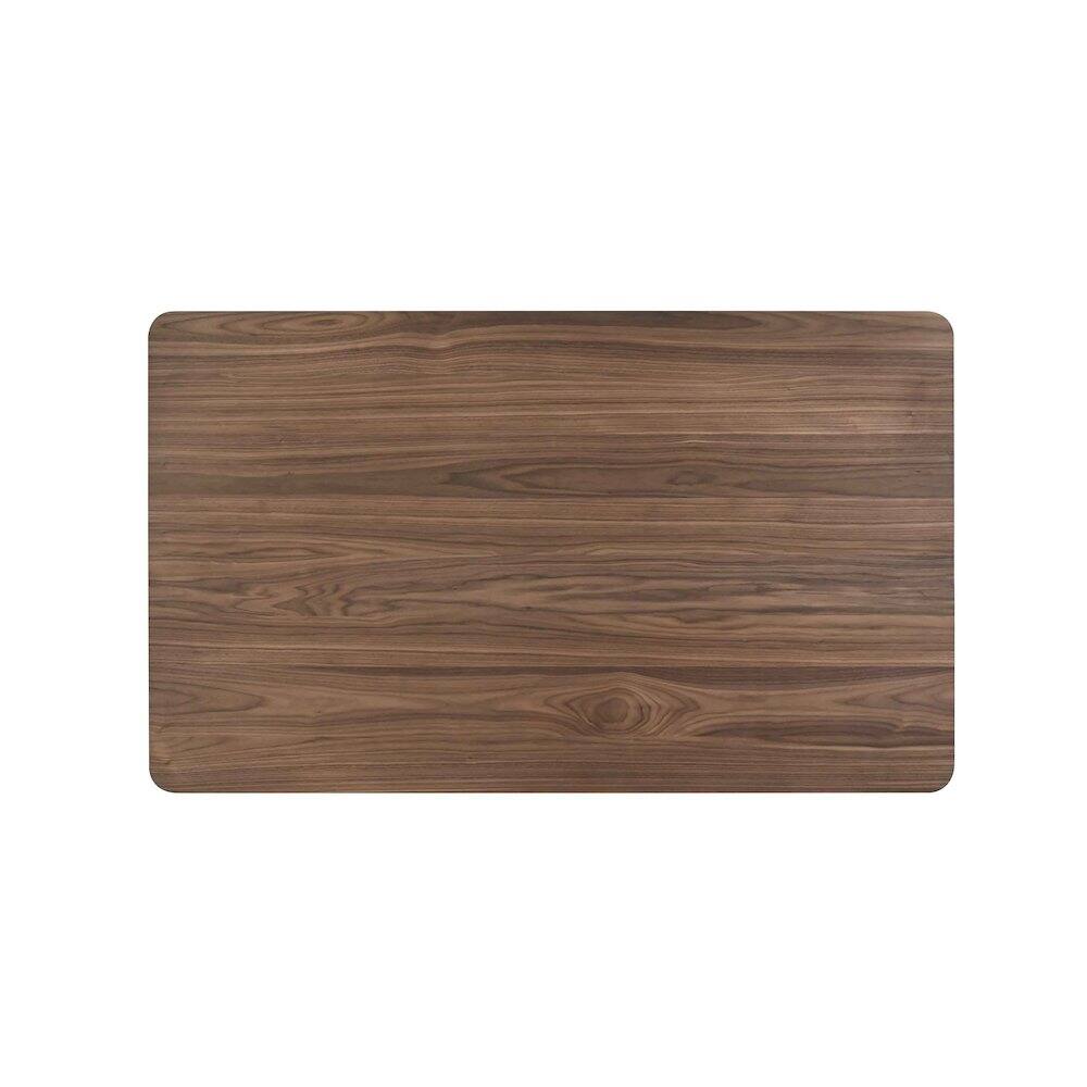 Alt View 1. New Classic Furniture - Oscar 5-piece Wood Counter Dining Set in Walnut - Walnut.