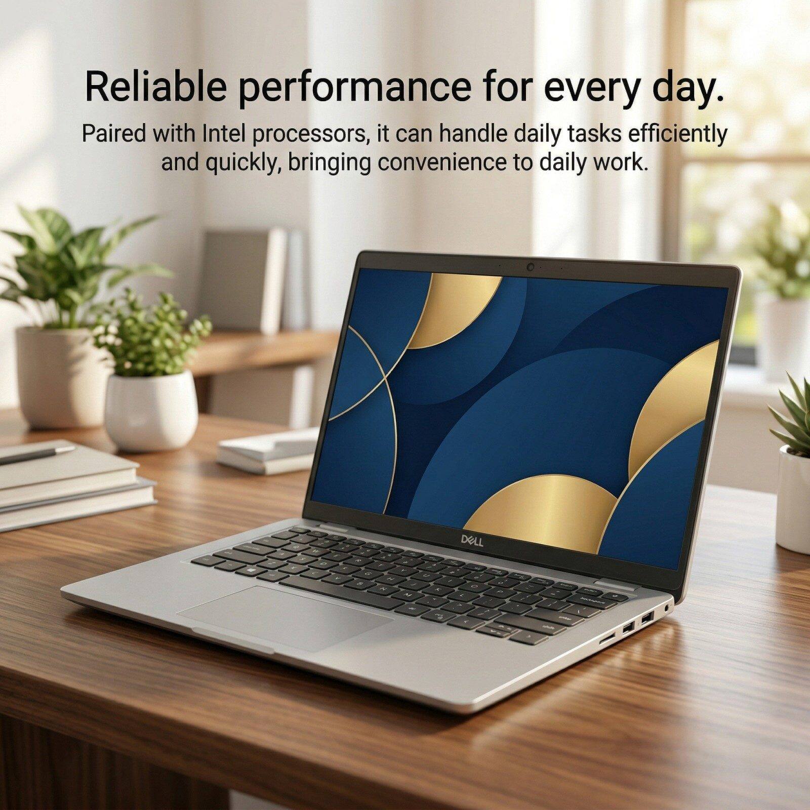 Reliable performance for every day. Paired with Intel processors, it can handle daily tasks efficiently and quickly, bringing convenience to daily work.
