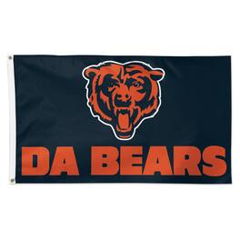 WinCraft - Chicago Bears 3' x 5' Slogan Deluxe Single-Sided Flag - Multicolor