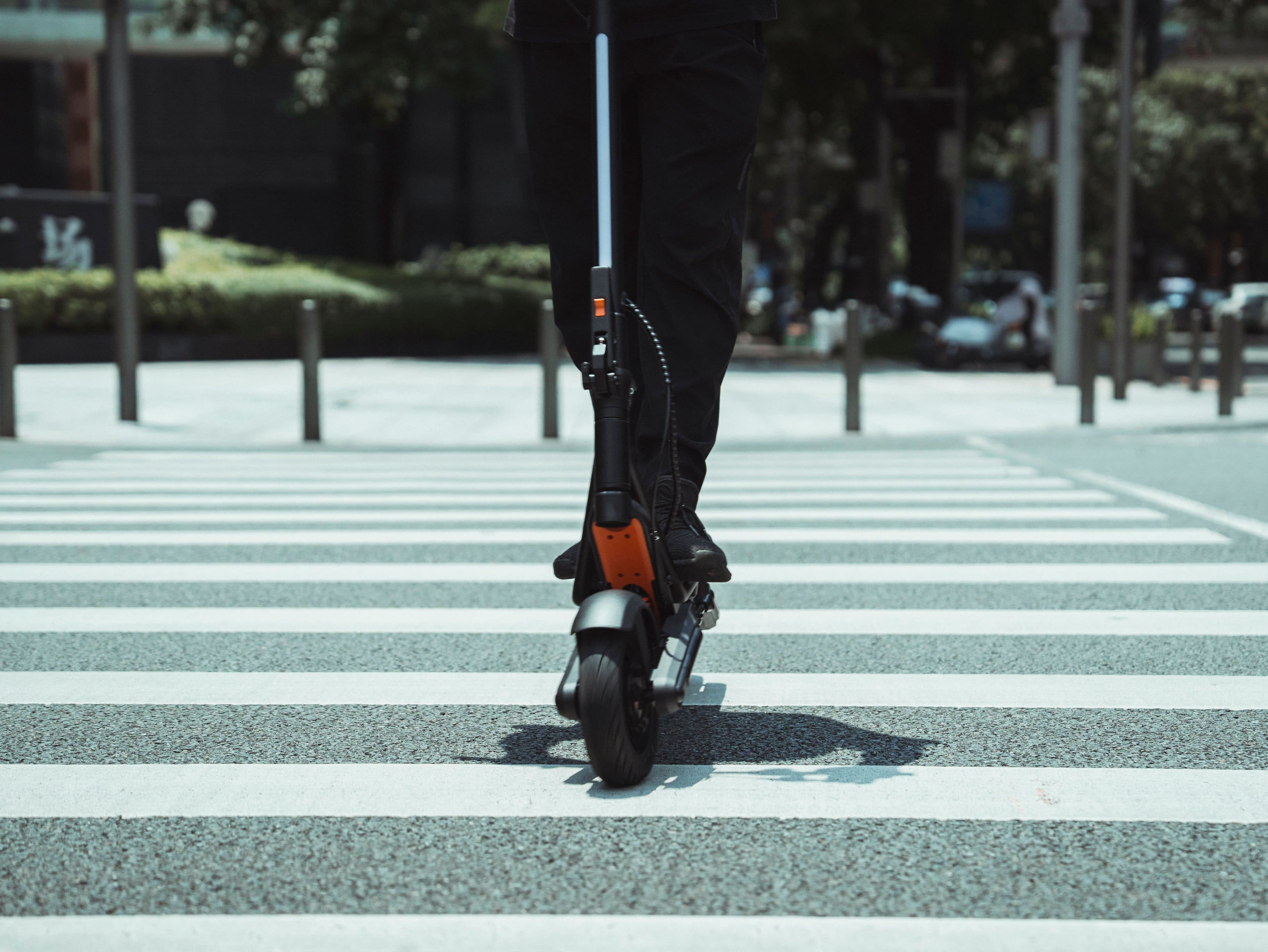 Alt View 7. Apollo - Explore 2025 Premium Electric Scooter w/37 mi Max Range & 25 mph Max Speed - Space Gray.