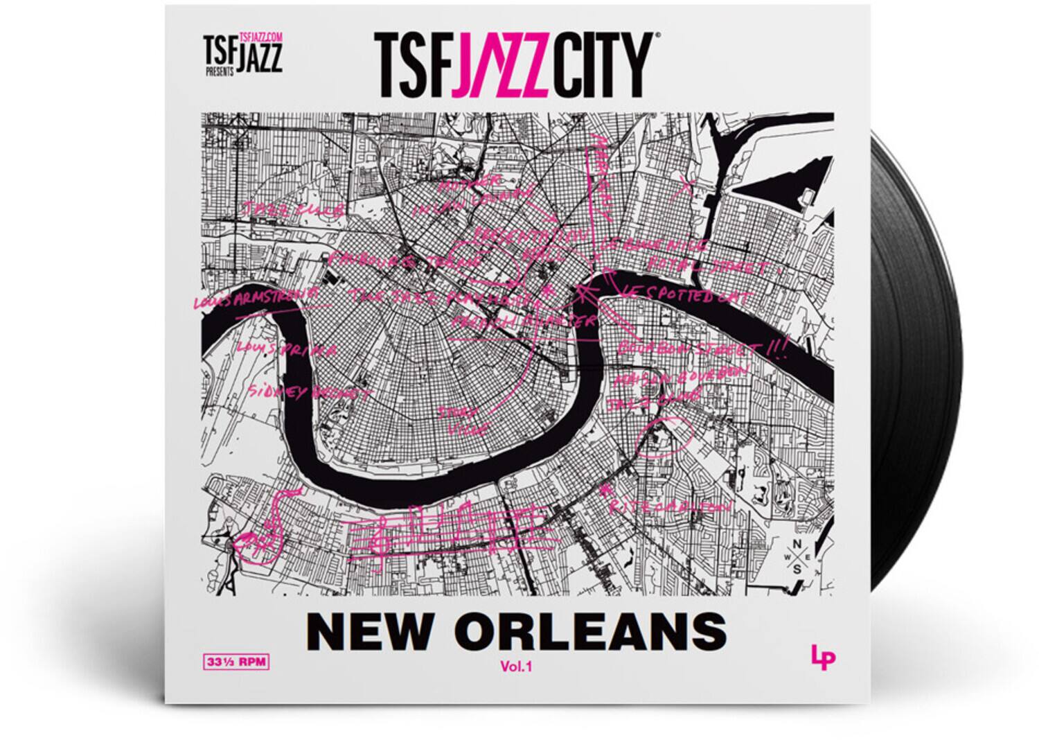 Various Artists - TSF Jazz City: New Orleans / Various   - VINYL LP