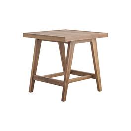 New Classic Furniture - Ashton Wood Patio End Table in Natural - Brown