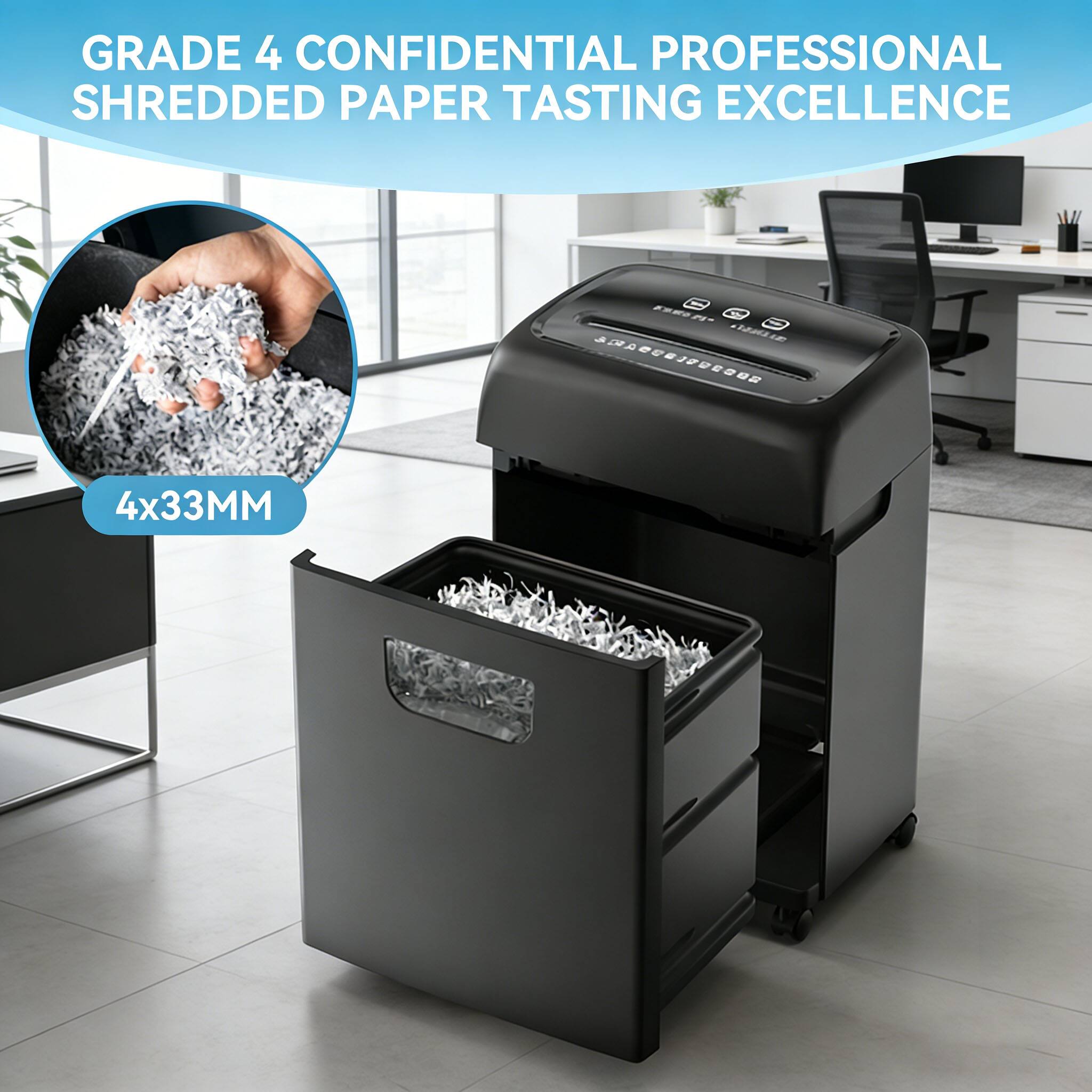 GRADE 4 CONFIDENTIAL PROFESSIONAL SHREDDED PAPER TASTING EXCELLENCE  
228 G Q9 reRis 2A0081DDE202  
4x33MM