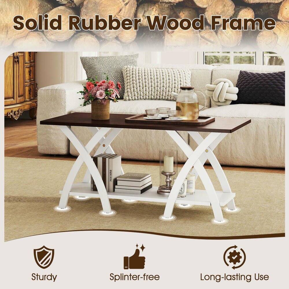 Solid Rubber Wood Frame

- Sturdy
- Splinter-free
- Long-lasting Use