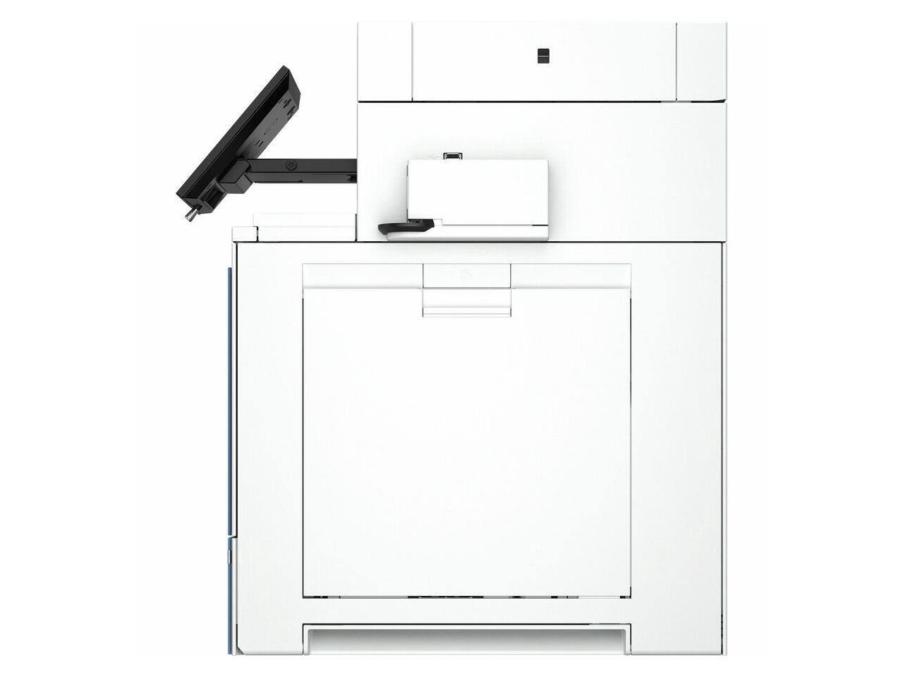 Alt View 3. HP - HP LaserJet Enterprise 5800f Wired Laser Multifunction Printer  6QN30A#BGJ - Blue.