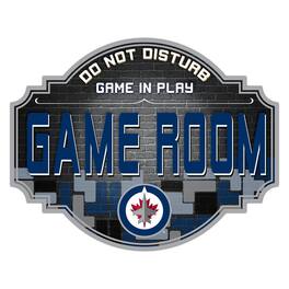 Fan Creations - Winnipeg Jets 12'' Game Room Tavern Sign - Multicolor
