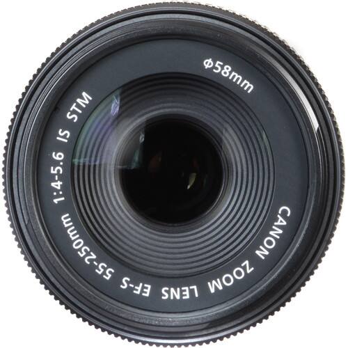 58mm STM IS 1:4-5.6 55-250mm CANON EF-S LENS ZOOM