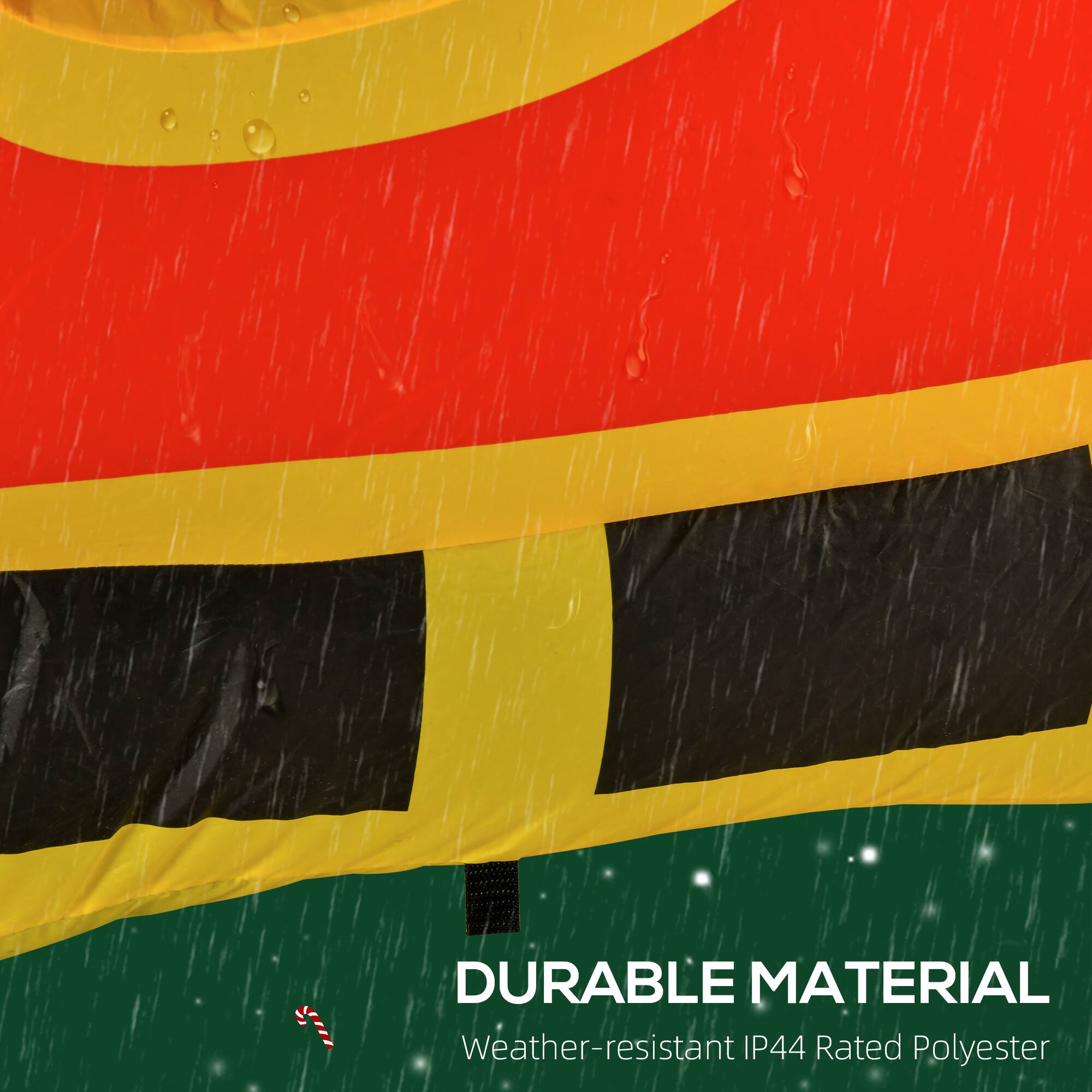 DURABLE MATERIAL
Weather-resistant IP44 Rated Polyester
