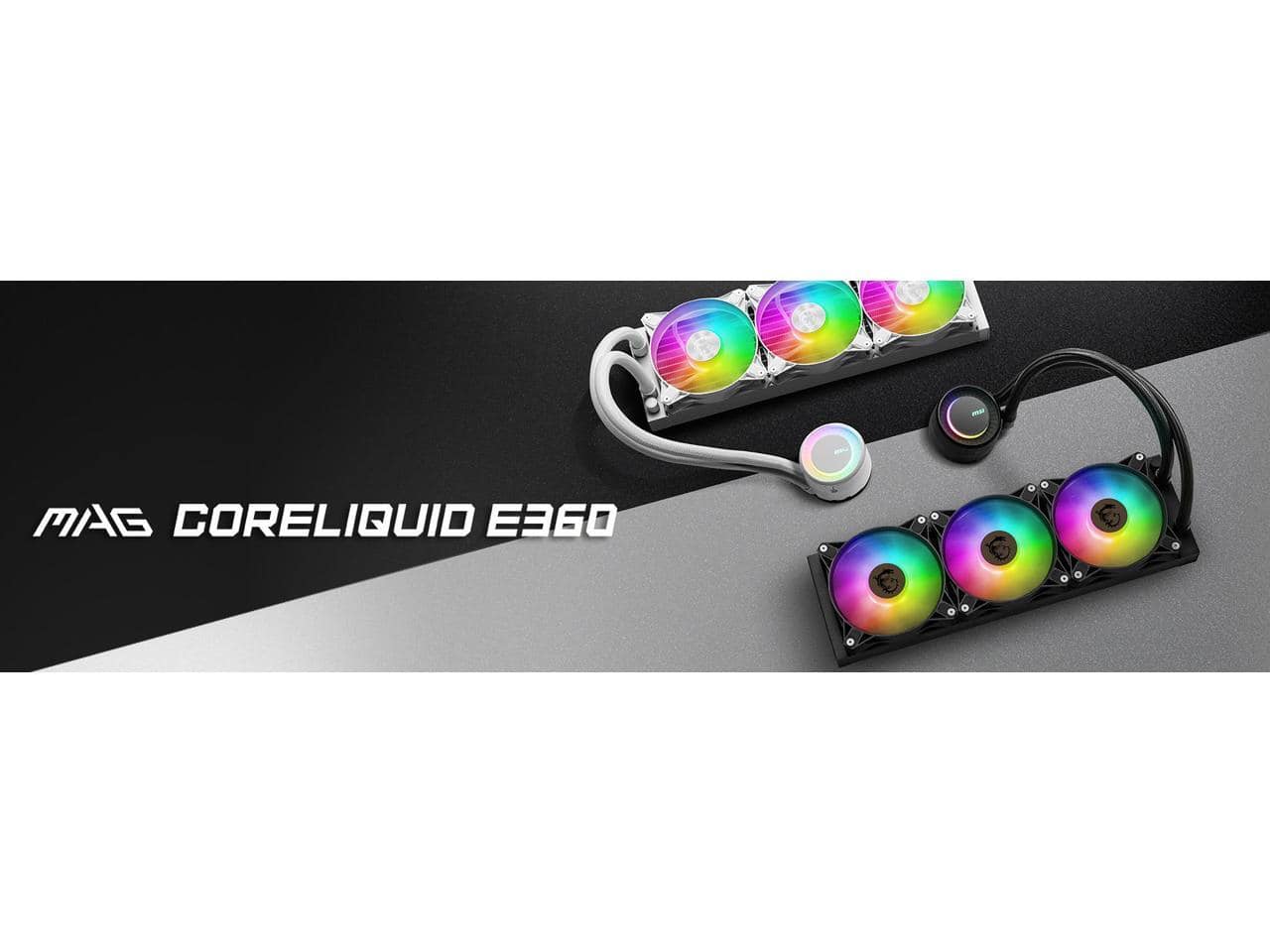 MSI MAG CoreLiquid E360 360mm AIO ARGB Cooler Triple 120mm Fans