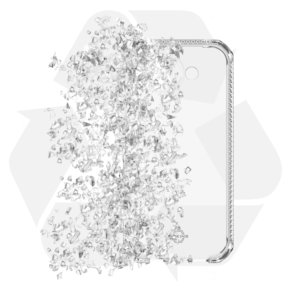 Alt View 7. Itskins - SPECTRUM R // CLEAR Case for Google Pixel 10a - Clear.