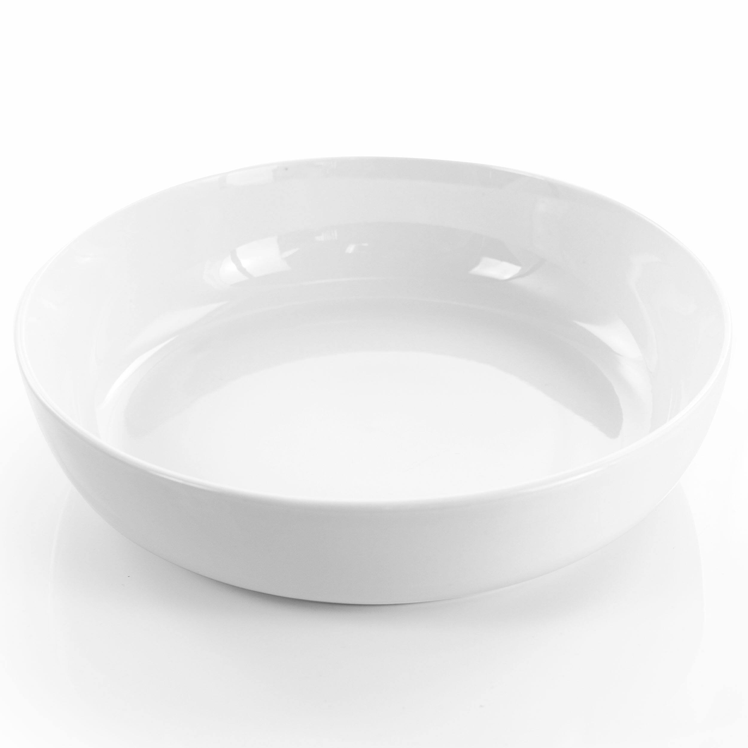 Alt View 5. Elama - Elama Carey 18 Piece Round Porcelain Dinnerware Set in White - White.