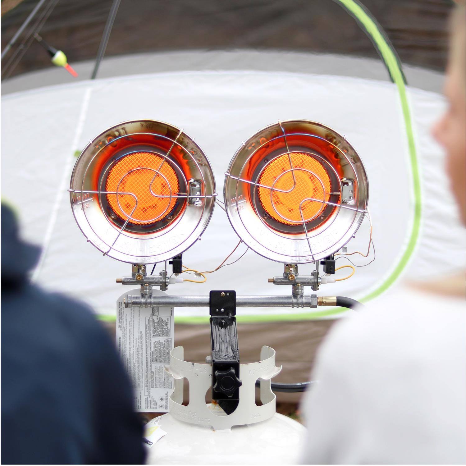 Angle. Mr. Heater - Mr. Heater 30000 Btu/h 300 sq ft Infrared Propane Tank Top Heater.